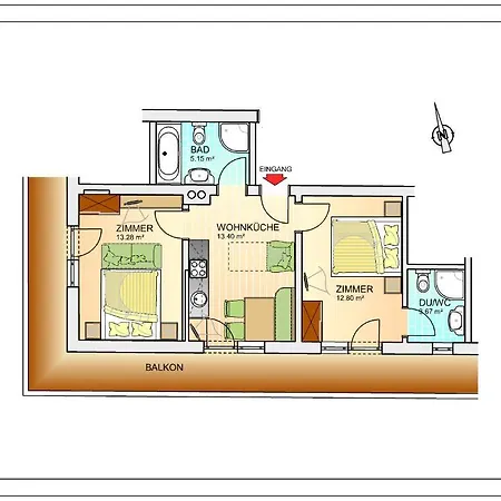 Apart Corona Appartement