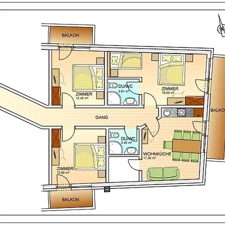 Apartamento Apart Corona *